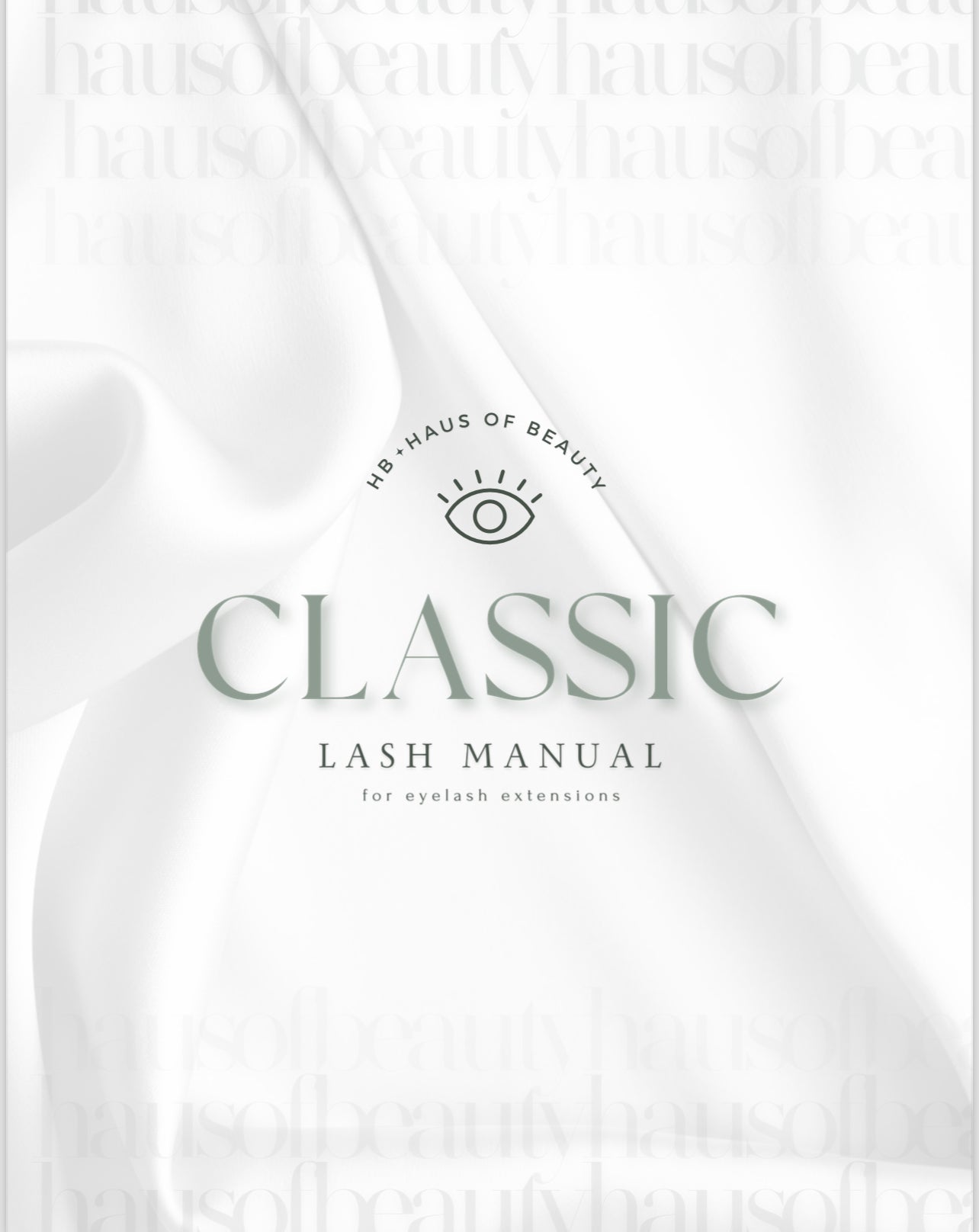 Classic Lash Training Manual (E-book)