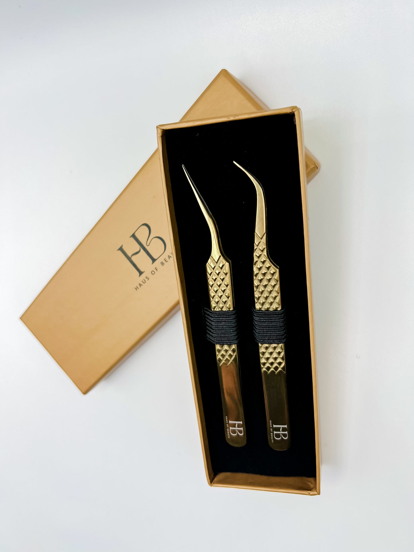 Golden Bronze Isolation Tweezers